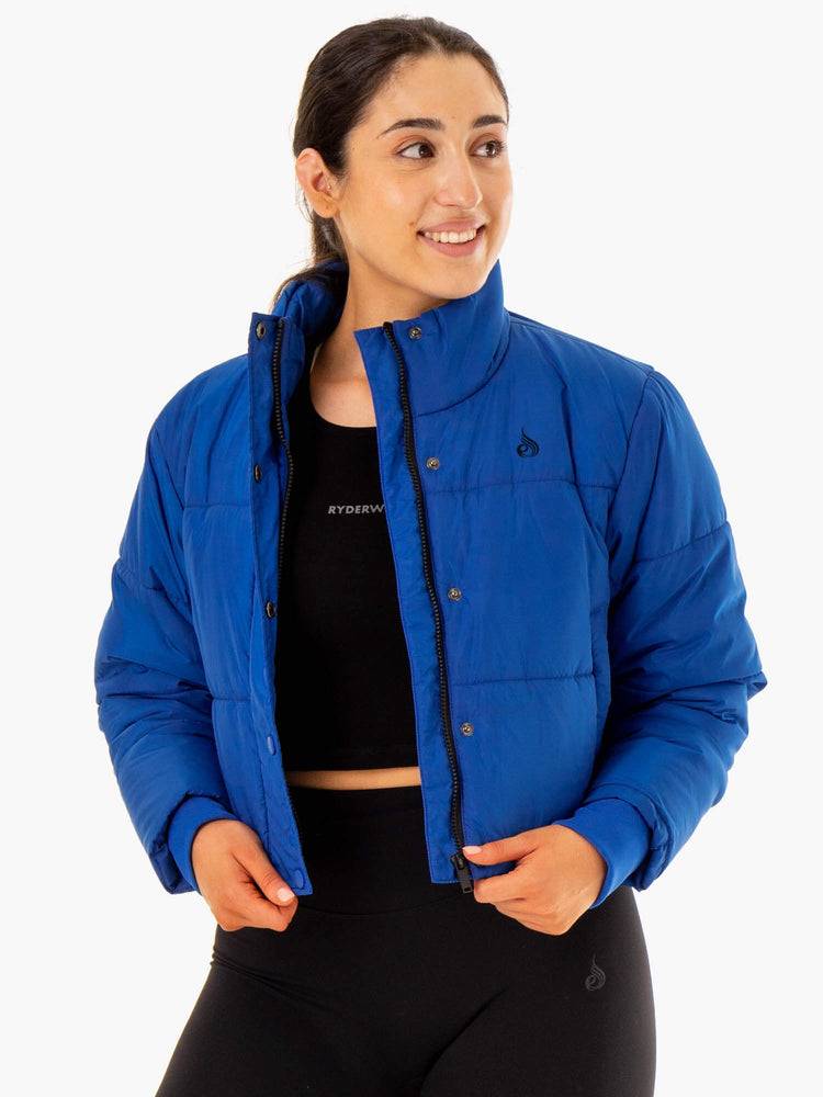 Cobalt Blue Ryderwear Women Jackets Apex Puffer Women's Jackets | AU1719YU