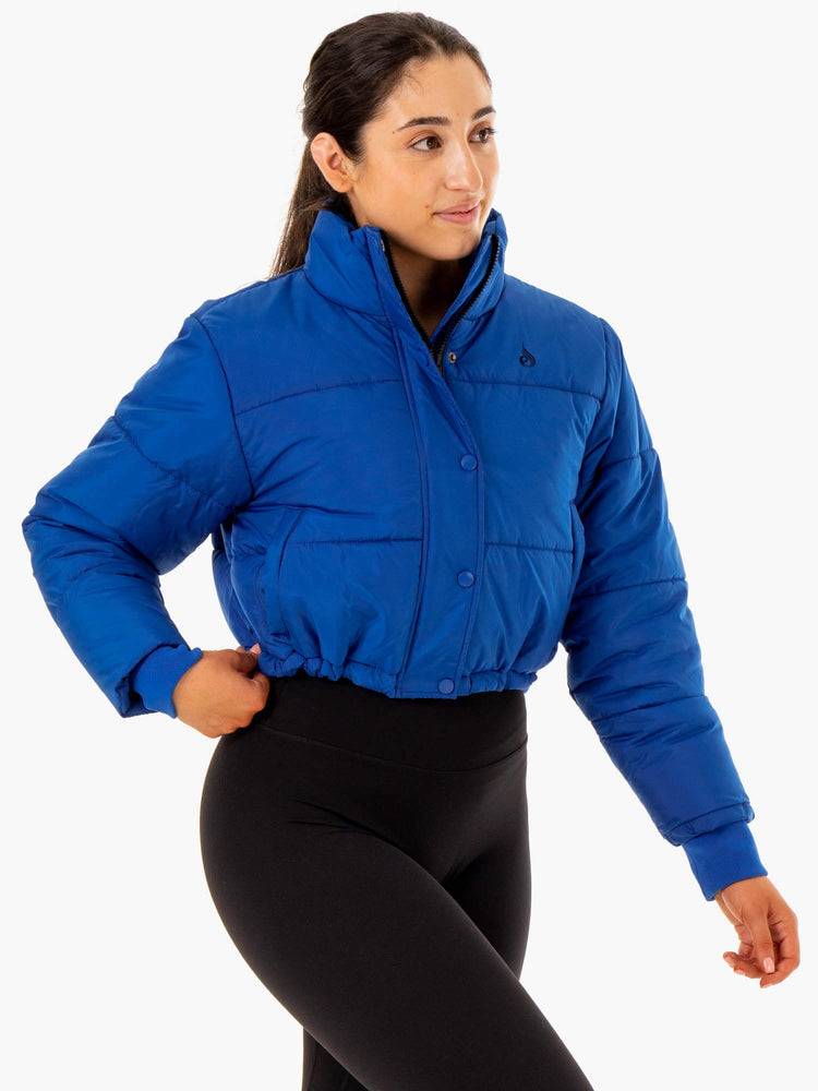 Cobalt Blue Ryderwear Women Jackets Apex Puffer Women\'s Jackets | AU1719YU