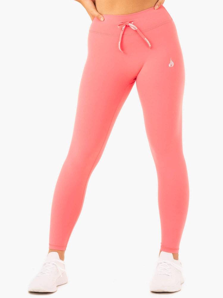 Coral Ryderwear Women Leggings Replay High Waisted Women's Leggings | AU1780GL