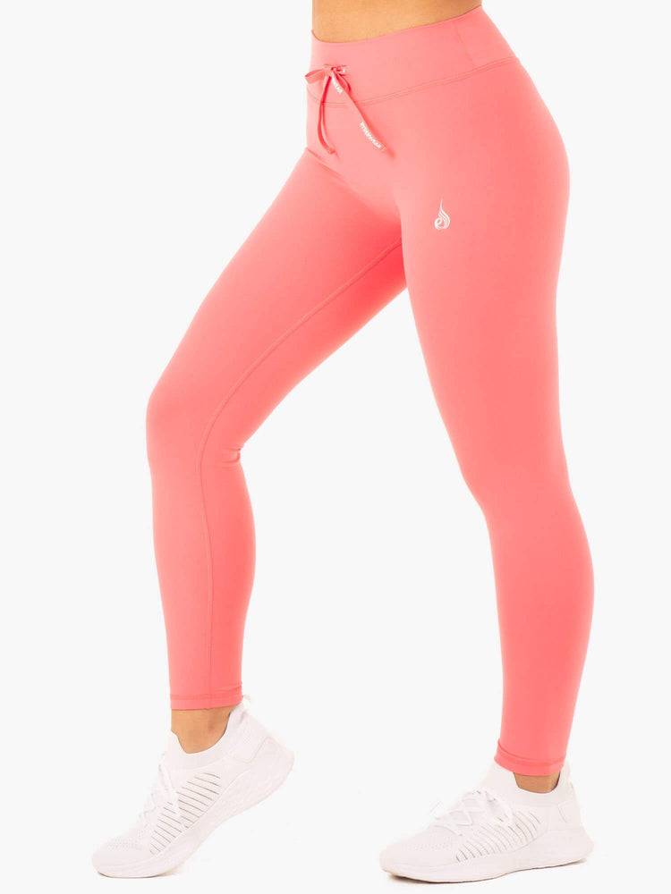 Coral Ryderwear Women Leggings Replay High Waisted Women\'s Leggings | AU1780GL