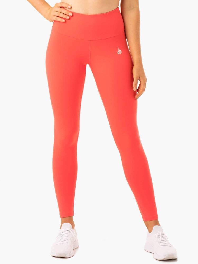 Coral Ryderwear Women Leggings Staples Scrunch Bum Women\'s Leggings | AU1854AP