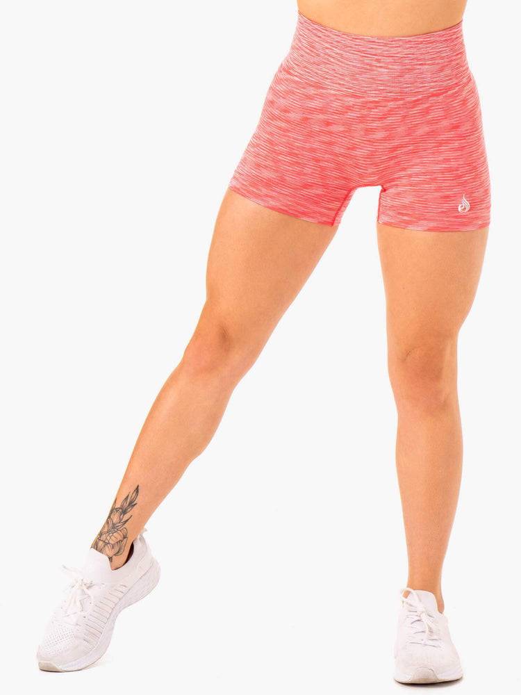 Coral Ryderwear Women Shorts Evolve Seamless High Waisted Women\'s Shorts | AU2118GL