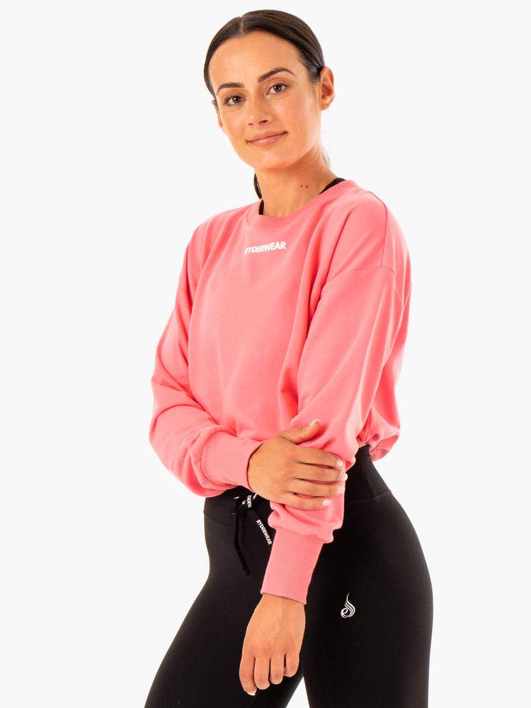 Coral Ryderwear Women Sweaters Replay Women's Sweaters | AU2641HK