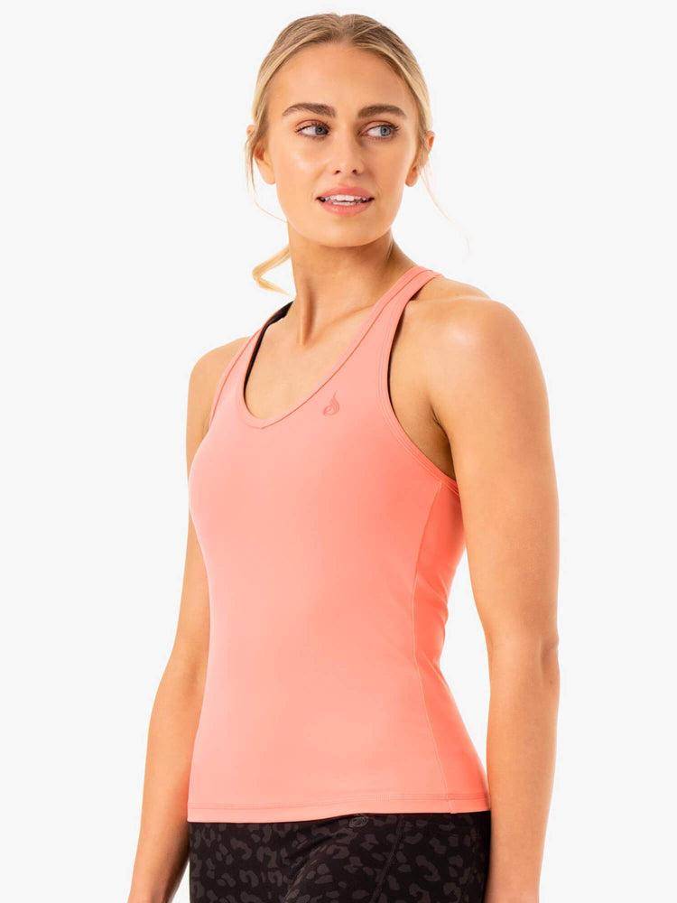 Coral Ryderwear Women Tanks Ultra Compression Women's Tanks | AU2887OR