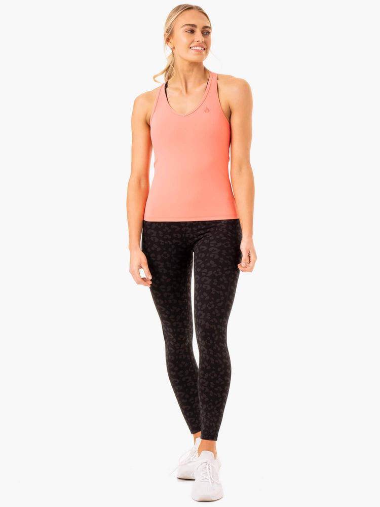 Coral Ryderwear Women Tanks Ultra Compression Women's Tanks | AU2887OR