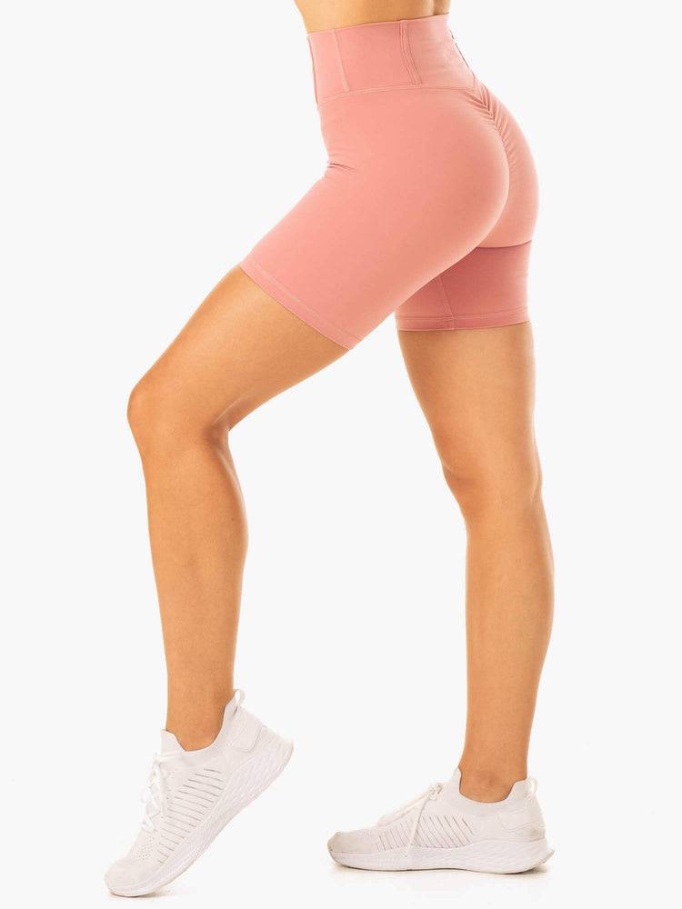 Dusty Pink Ryderwear Women Shorts Form Scrunch Bum Women's Shorts | AU2104QZ