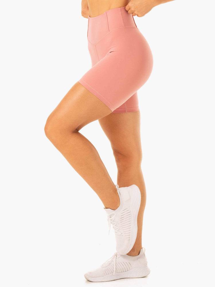 Dusty Pink Ryderwear Women Shorts Form Scrunch Bum Women's Shorts | AU2104QZ