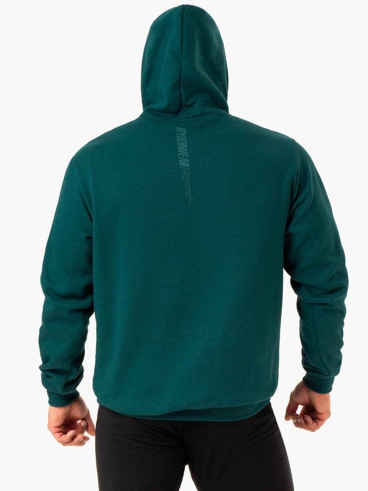 Emerald Ryderwear Men Hoodie Reset Pullover Men's Hoodie | AU1481WY