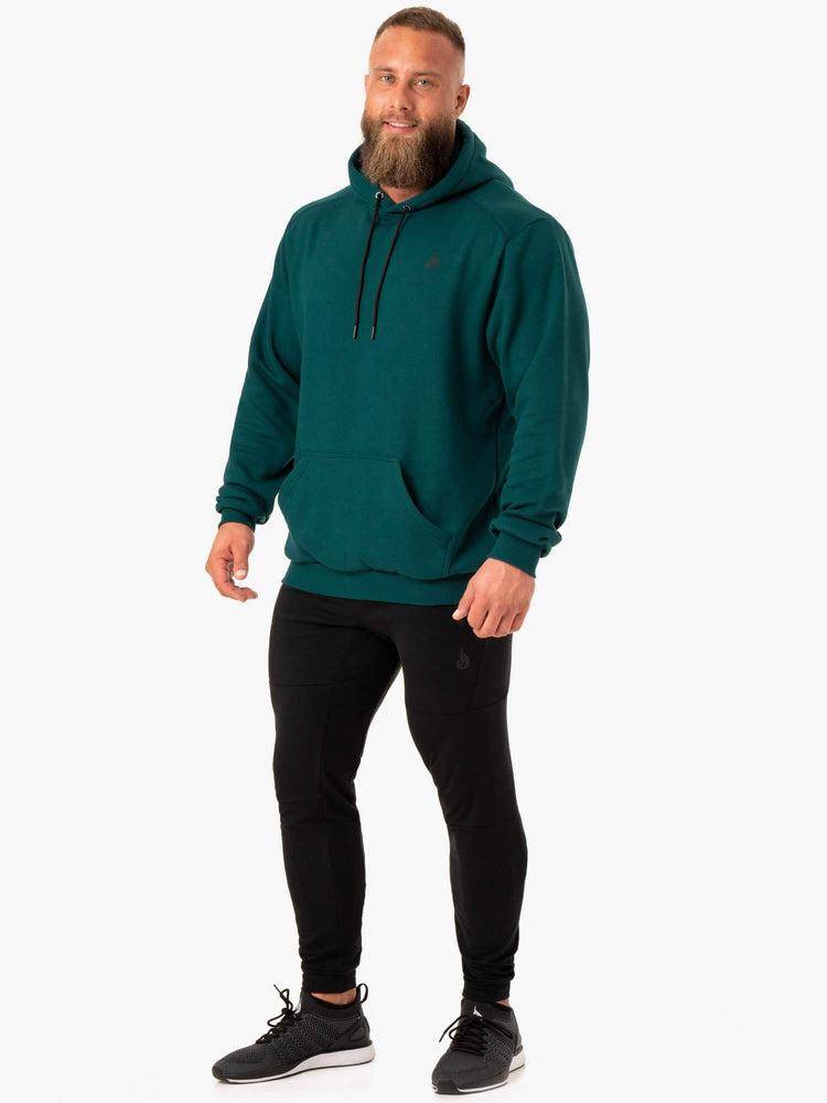 Emerald Ryderwear Men Hoodie Reset Pullover Men's Hoodie | AU1481WY