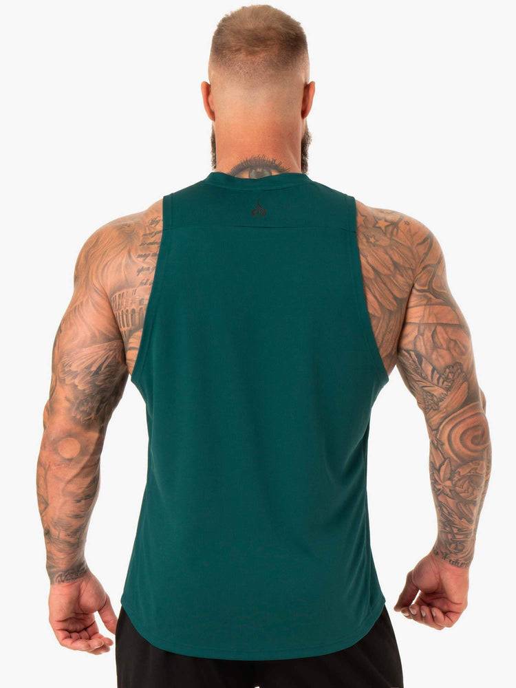 Emerald Ryderwear Men Tanks Lift Mesh Baller Tank Men's Tanks | AU1144EX