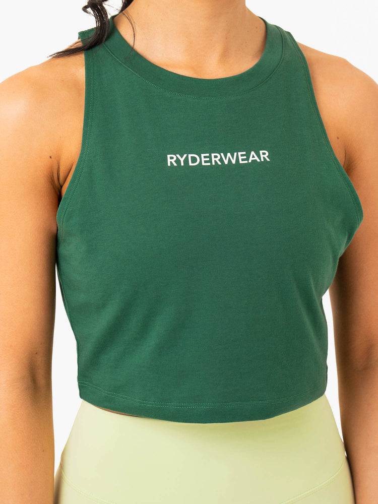 Emerald Ryderwear Women Tanks Frequency Women's Tanks | AU2807KI