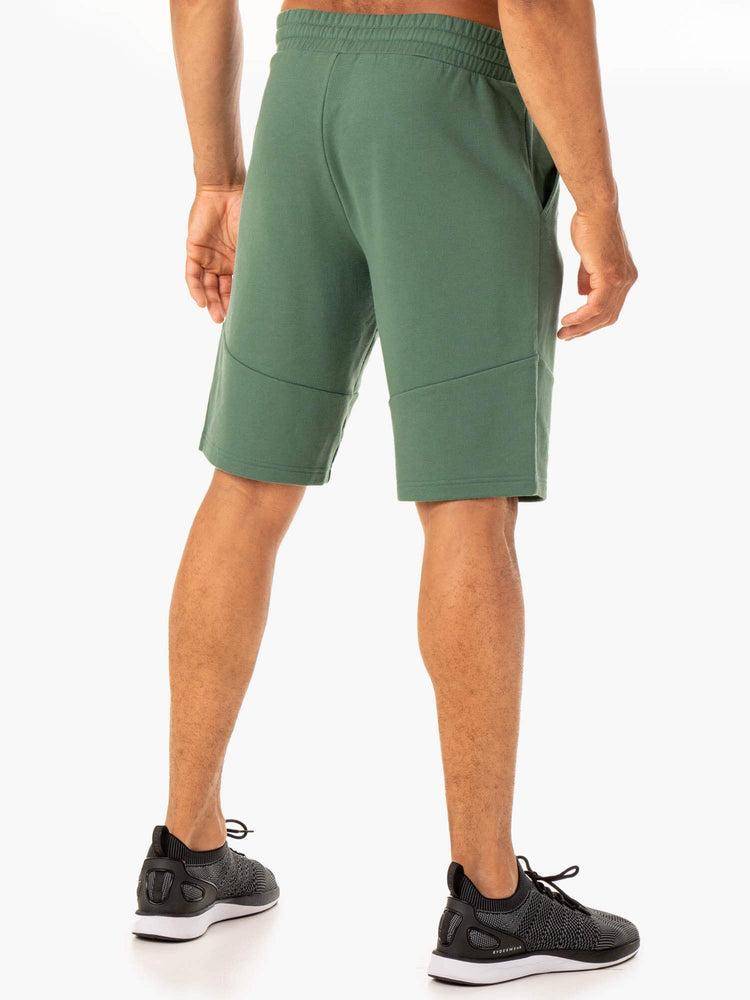 Forest Green Ryderwear Men Shorts Limitless Track Men's Shorts | AU1381YU