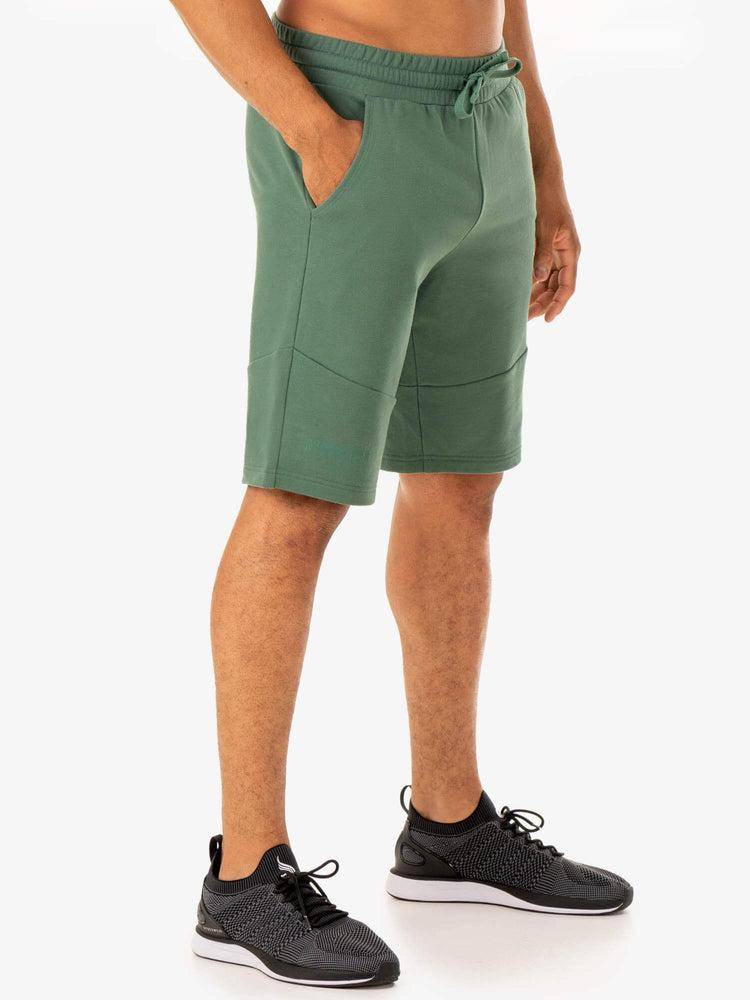 Forest Green Ryderwear Men Shorts Limitless Track Men's Shorts | AU1381YU