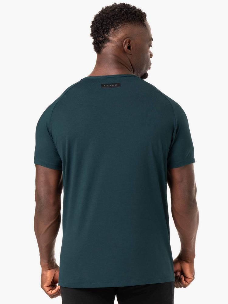 Forest Green Ryderwear Men T Shirts Endurance Men's T Shirts | AU1216VD