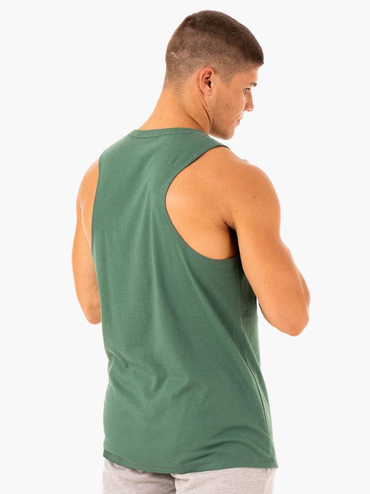 Forest Green Ryderwear Men Tanks Limitless Baller Tank Men's Tanks | AU1147YU