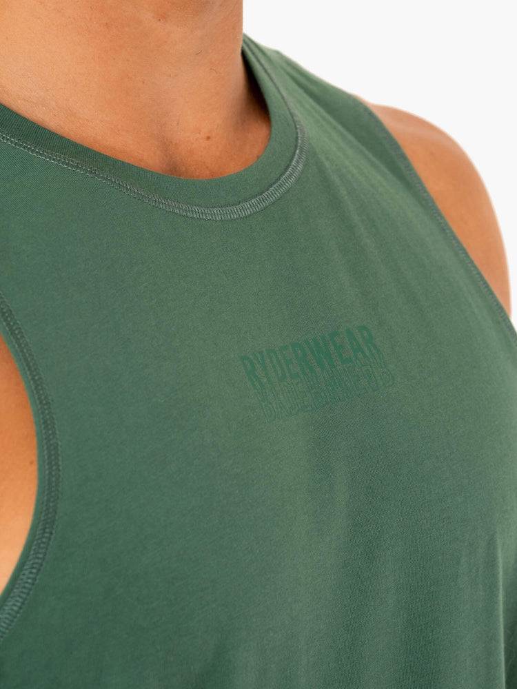 Forest Green Ryderwear Men Tanks Limitless Baller Tank Men's Tanks | AU1147YU