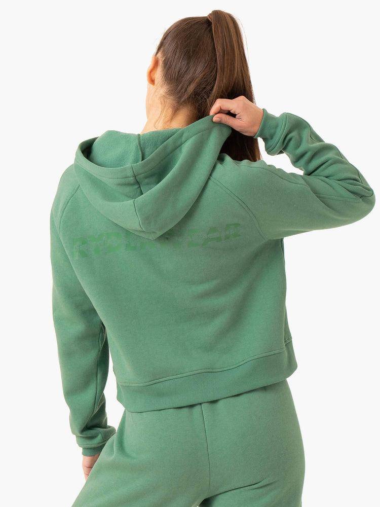 Forest Green Ryderwear Women Hoodie Sideline Women's Hoodie | AU1703HK