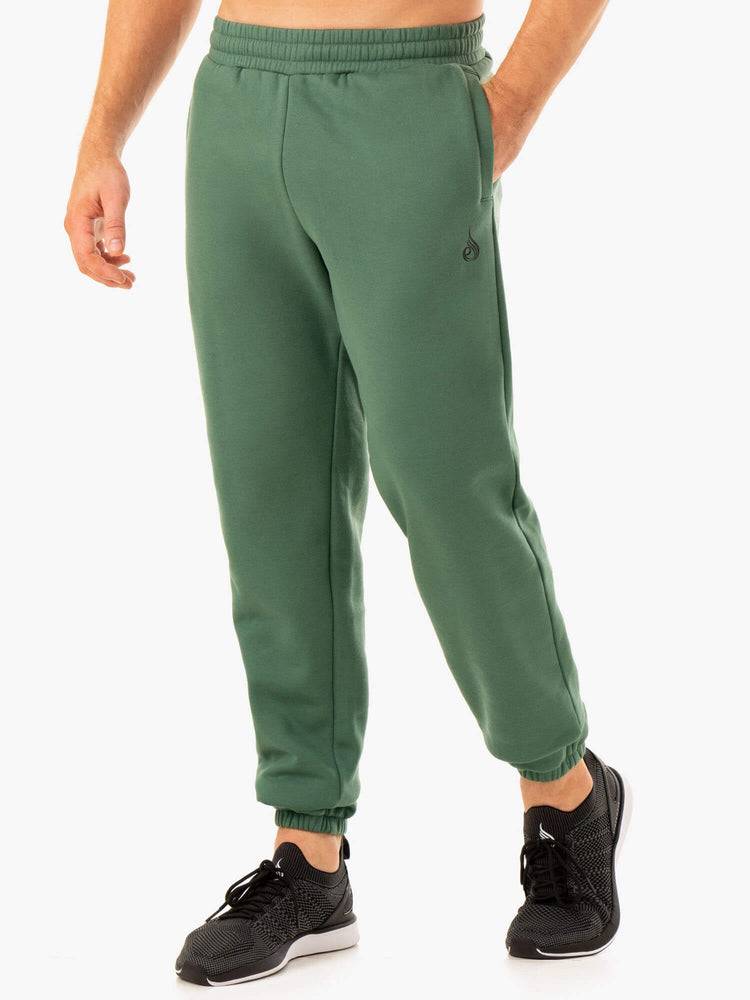 Forest Green Ryderwear Women Track Pants Unisex Women's Track Pants | AU3069FM