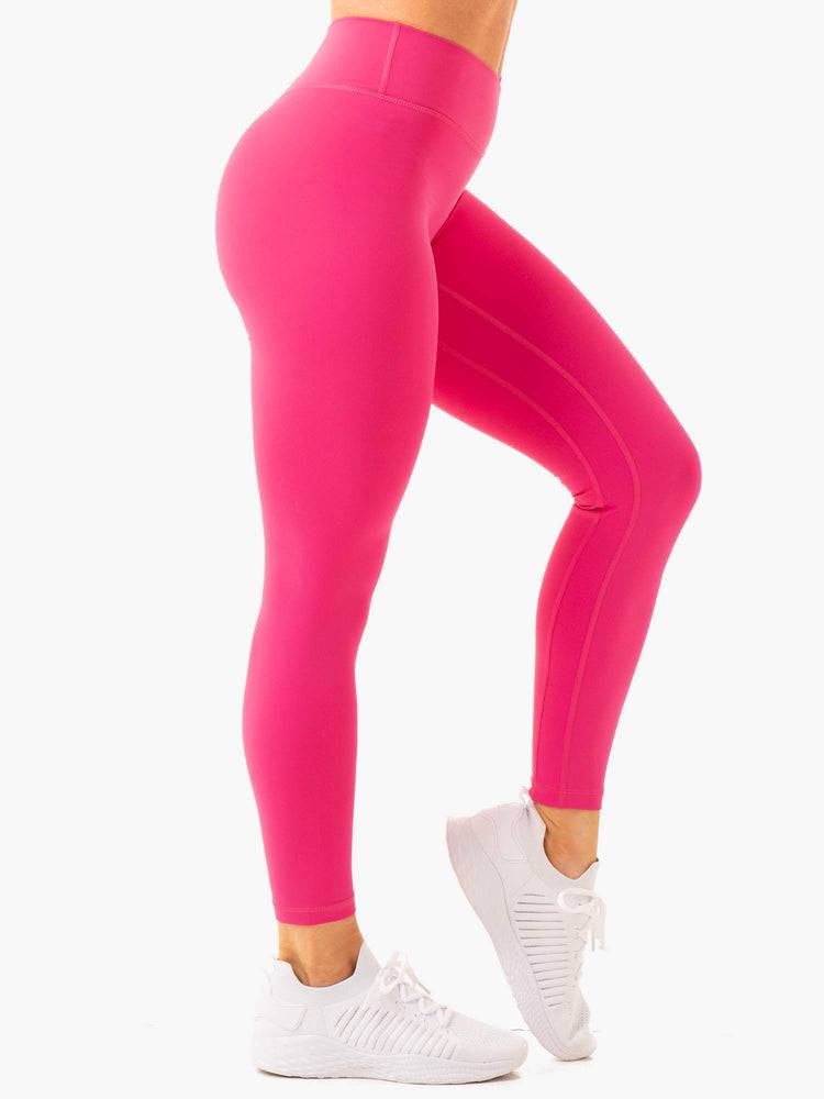 Fuscia Ryderwear Women Leggings NKD Cross Over Women's Leggings | AU1807HK