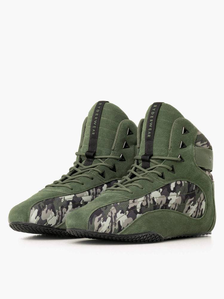 Green Camo Ryderwear Men Shoes D-Mak II Men's Shoes | AU1581BC