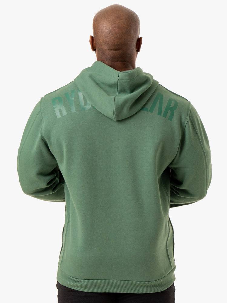 Green Ryderwear Men Hoodie Force Pullover Men's Hoodie | AU1461IS