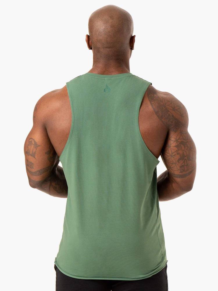 Green Ryderwear Men Tanks Force Baller Tank Men's Tanks | AU1108LH