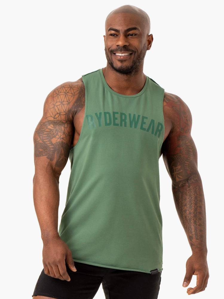 Green Ryderwear Men Tanks Force Baller Tank Men\'s Tanks | AU1108LH