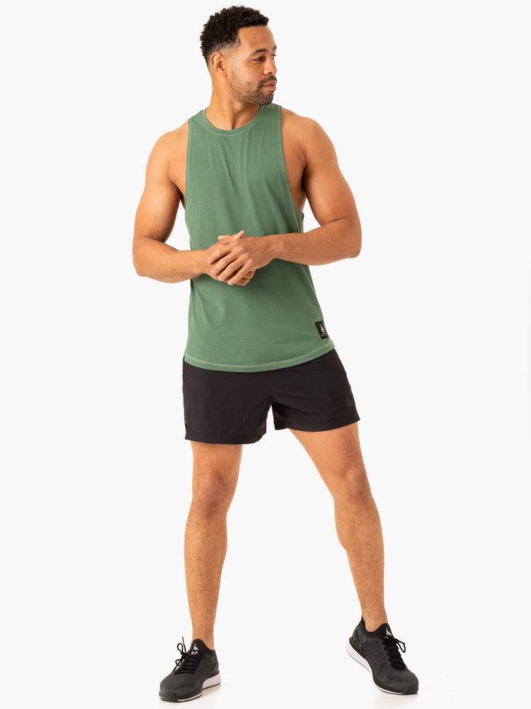 Green Ryderwear Men Tanks Vital Baller Tank Men's Tanks | AU1183HK