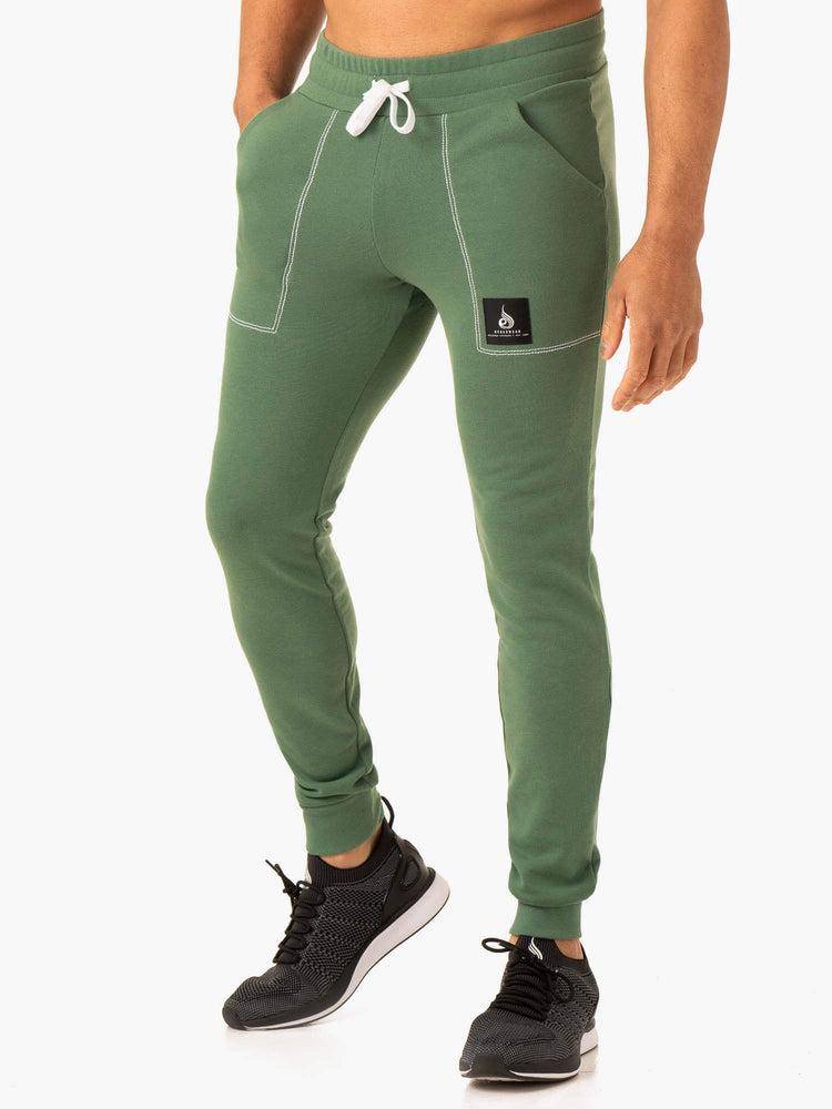 Green Ryderwear Men Track Pants Vital Men's Track Pants | AU1056LH