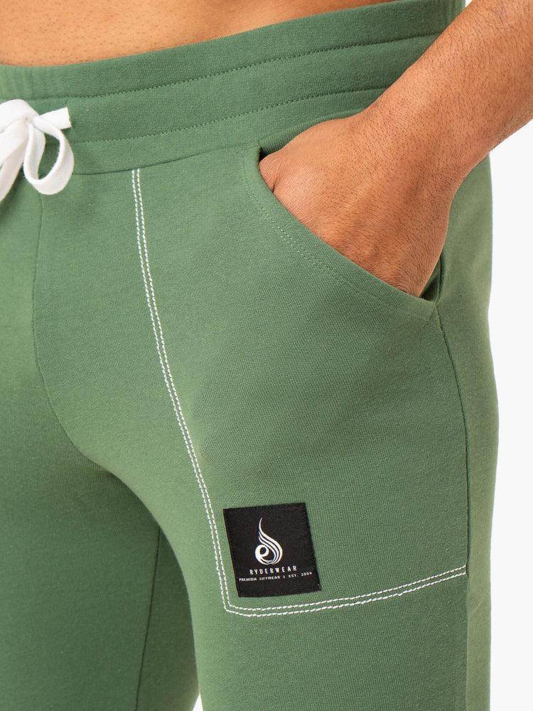 Green Ryderwear Men Track Pants Vital Men's Track Pants | AU1056LH