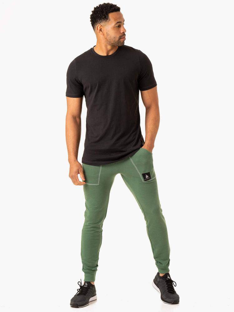 Green Ryderwear Men Track Pants Vital Men's Track Pants | AU1056LH