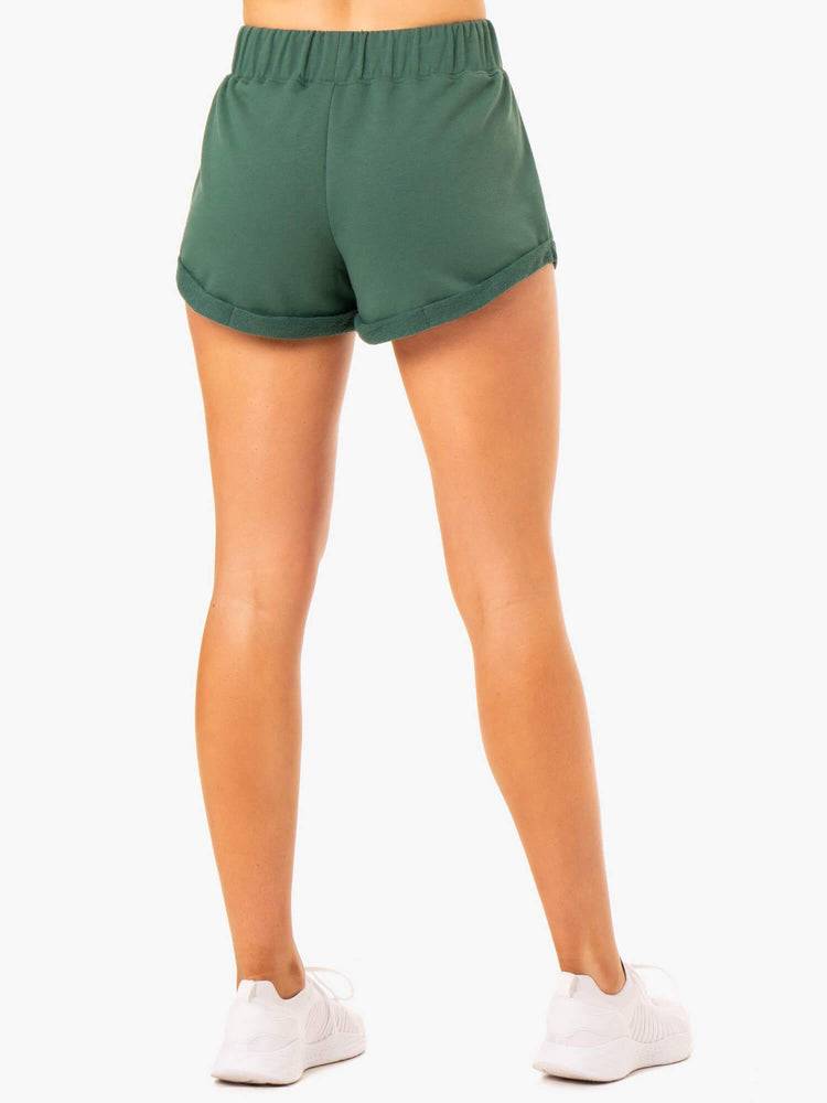 Green Ryderwear Women Shorts Off Duty Fleece Women's Shorts | AU2018LH