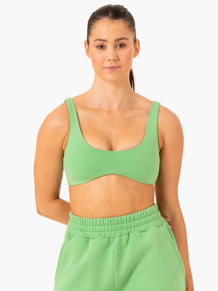 Green Ryderwear Women Sports Bra Elevate Lounge Women's Sports Bra | AU2260QZ