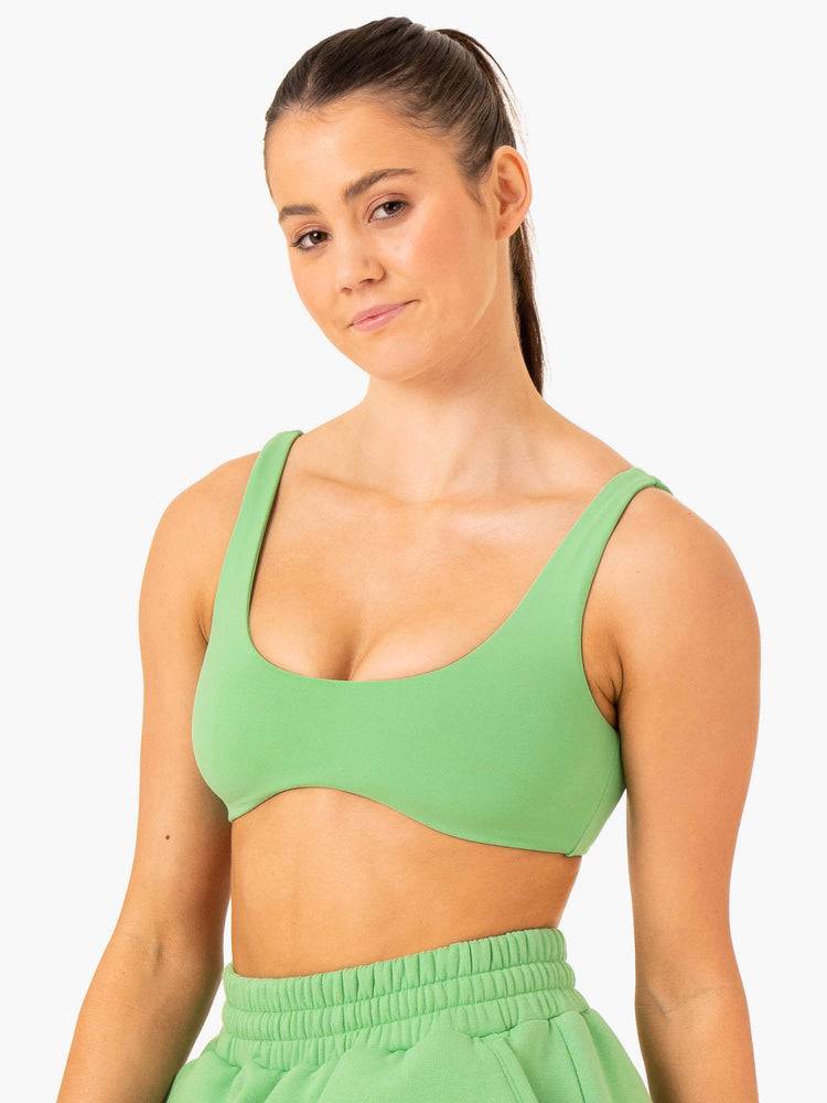 Green Ryderwear Women Sports Bra Elevate Lounge Women's Sports Bra | AU2260QZ