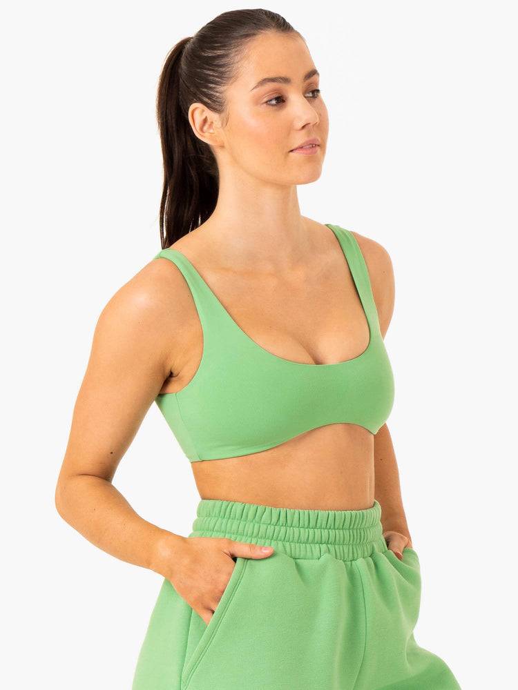 Green Ryderwear Women Sports Bra Elevate Lounge Women's Sports Bra | AU2260QZ