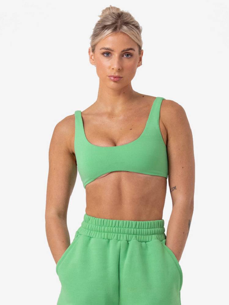 Green Ryderwear Women Sports Bra Elevate Lounge Women\'s Sports Bra | AU2260QZ