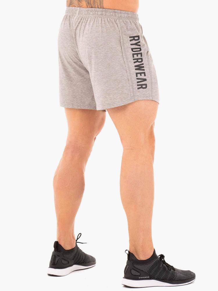 Grey Marl Ryderwear Men Shorts Arnie Men's Shorts | AU1346VD