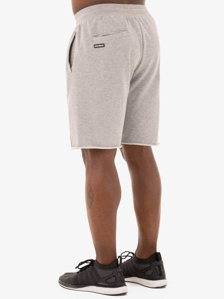 Grey Marl Ryderwear Men Shorts Flex Track Men's Shorts | AU1368LH