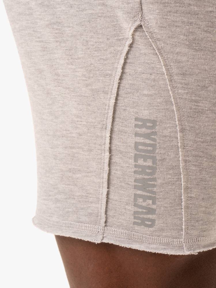 Grey Marl Ryderwear Men Shorts Force Track Men's Shorts | AU1375MA