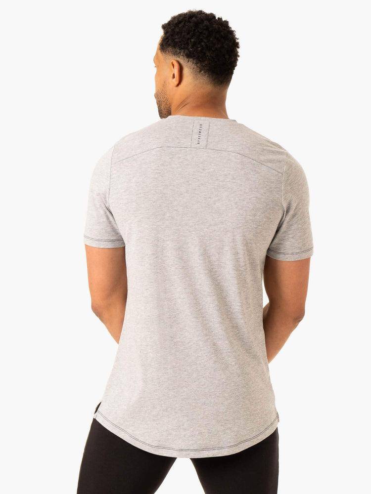 Grey Marl Ryderwear Men T Shirts Vital Men's T Shirts | AU1303YU