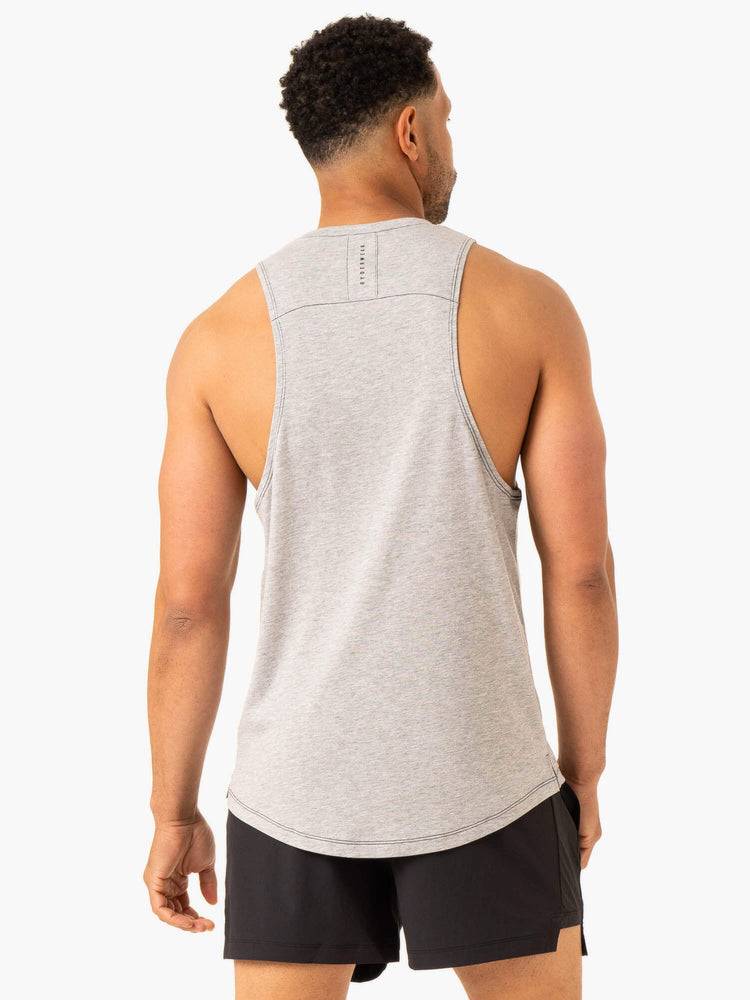 Grey Marl Ryderwear Men Tanks Vital Baller Tank Men's Tanks | AU1182GL