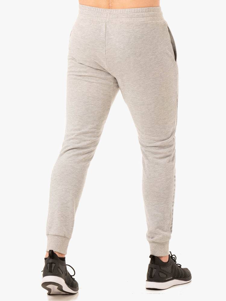 Grey Marl Ryderwear Men Track Pants Force Men's Track Pants | AU1016TV