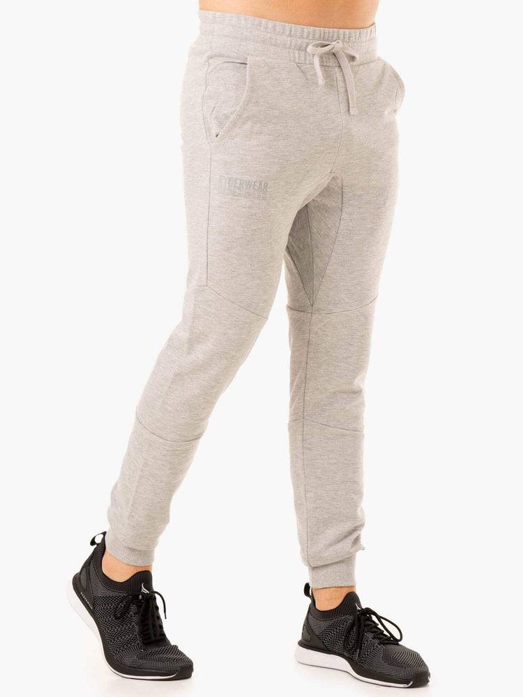 Grey Marl Ryderwear Men Track Pants Limitless Men's Track Pants | AU1026GL