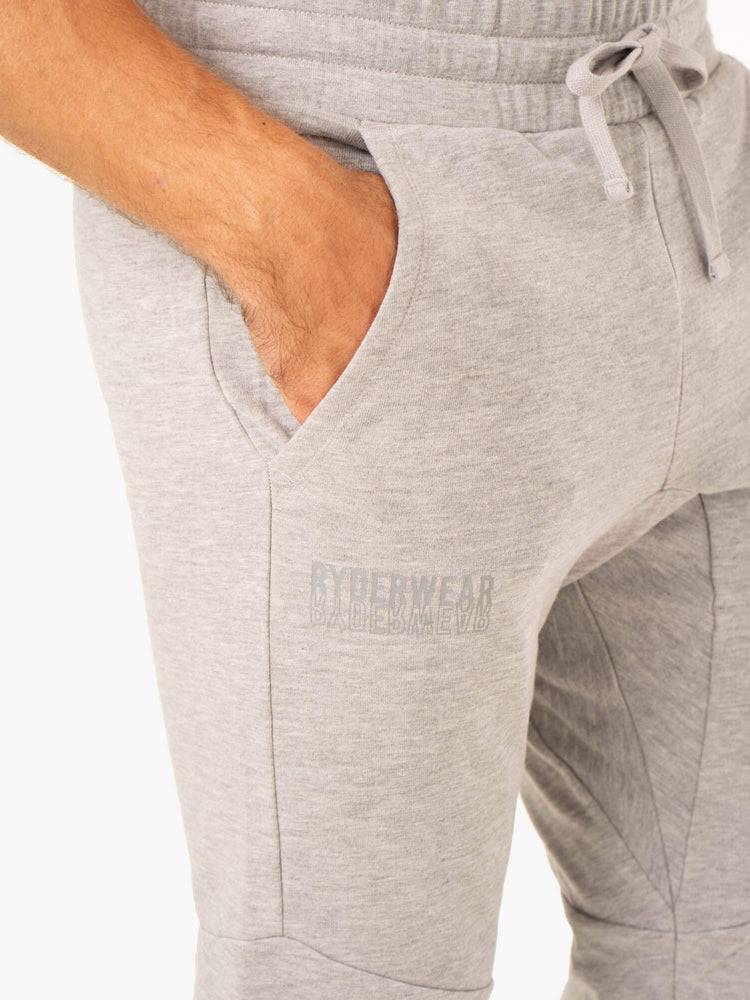 Grey Marl Ryderwear Men Track Pants Limitless Men's Track Pants | AU1026GL