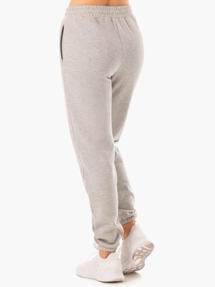 Grey Marl Ryderwear Men Track Pants Unisexs Men's Track Pants | AU1050DN