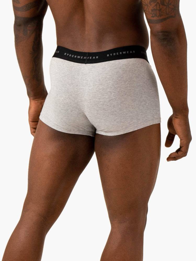 Grey Marl Ryderwear Men Underwear Boxer Briefs Men's Underwear | AU1551ZG