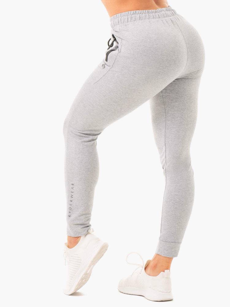 Grey Marl Ryderwear Women Track Pants Luxe Women's Track Pants | AU3034RW