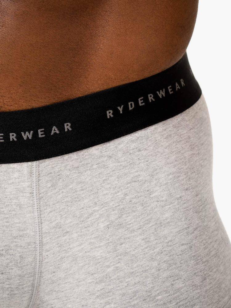 Grey Marl Ryderwear Women Underwear Boxer Briefs Women's Underwear | AU3152WY