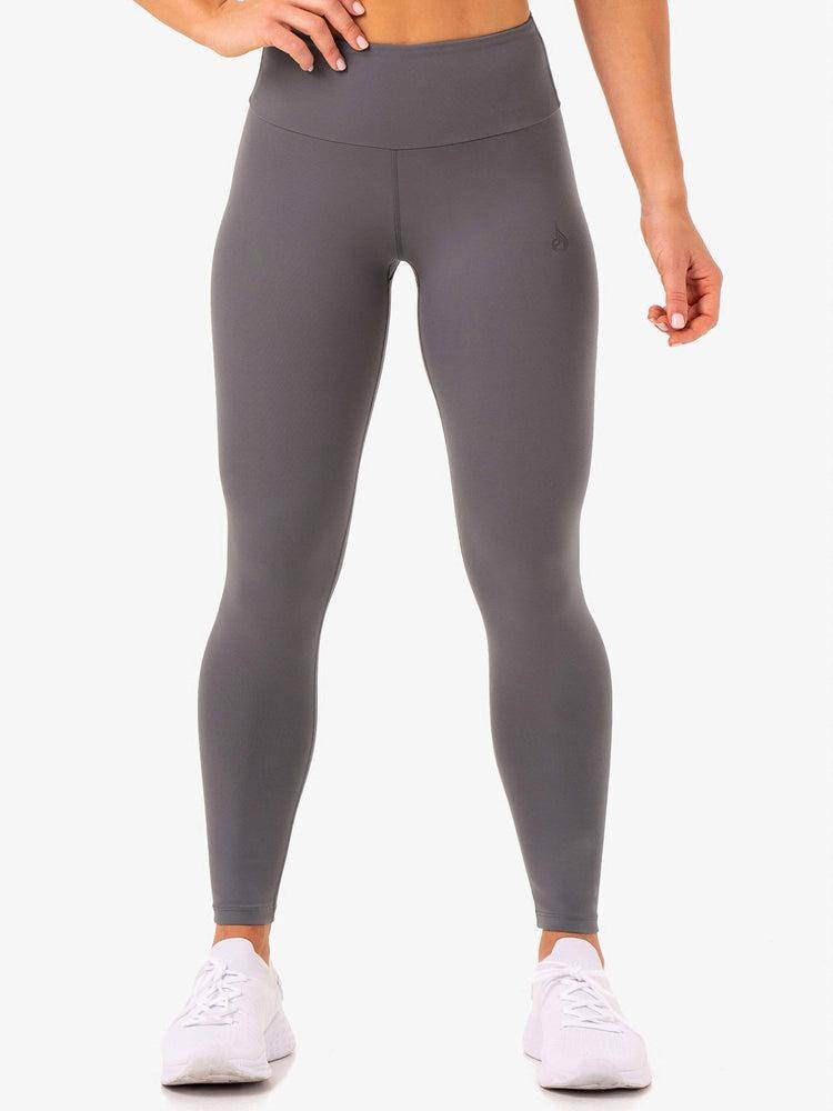 Grey Ryderwear Women Leggings Adapt High Waisted Scrunch Women's Leggings | AU1729HK