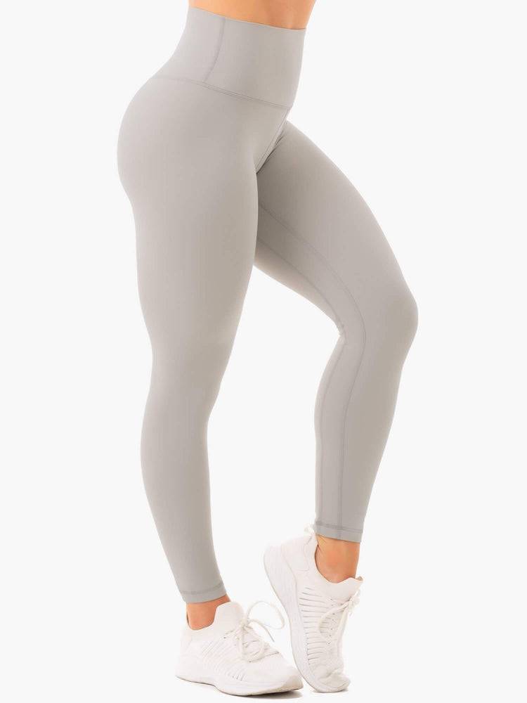 Grey Ryderwear Women Leggings NKD High Waisted Women's Leggings | AU1917CE